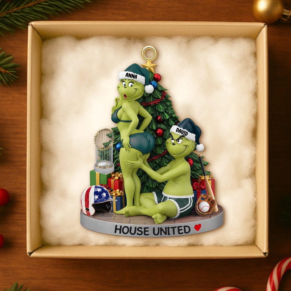 Personalized Gifts For Sport Lover Couple Christmas Ornament 03Hutn250925 - Image 3