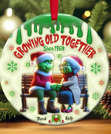 Personalized Gifts For Old Couple  Ornament 04Ohqn281024