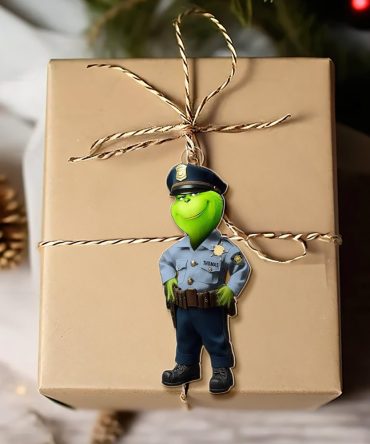 Personalized Gift For Police Officer Ornament, Law Enforcement Christmas Gift 01Qhqn051124