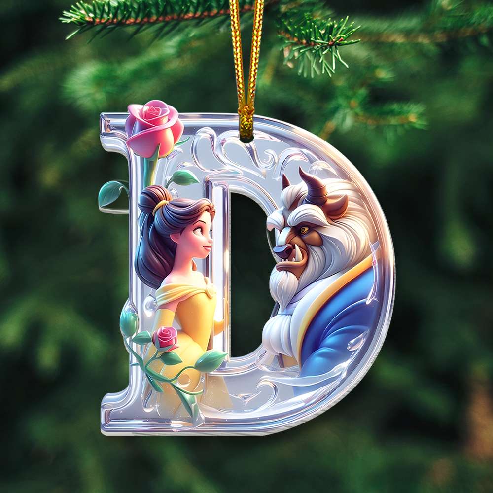 Custom Alphabet Letter Christmas Gifts For Movie Lovers Acrylic Ornament 03Ohmh211024 - Image 4