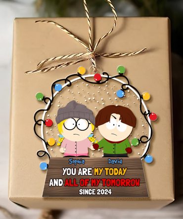 Personalized Gifts For Couple Christmas Ornament 03Todt211124Hg