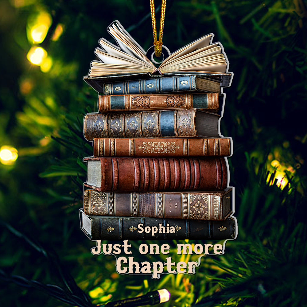 Personalized Gifts For Book Lovers Acrylic Ornament 04Acqn181024
