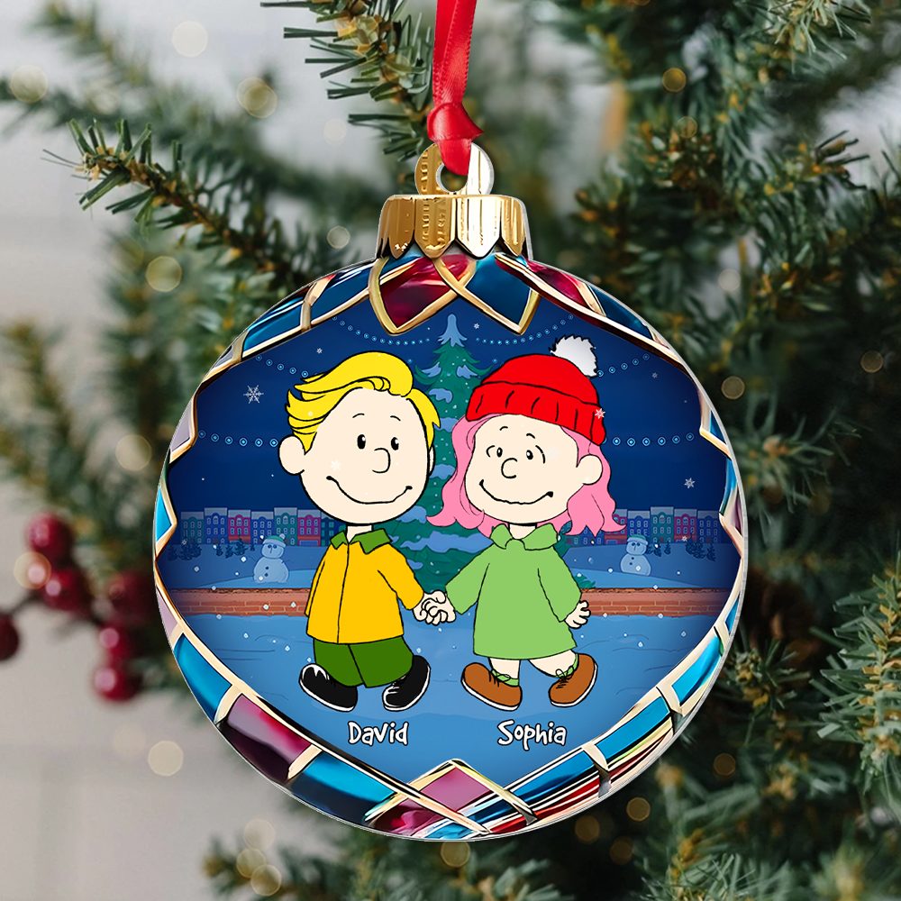 Personalized Gifts For Couple Christmas Ornament 01Ohpu121124Hh - Image 3