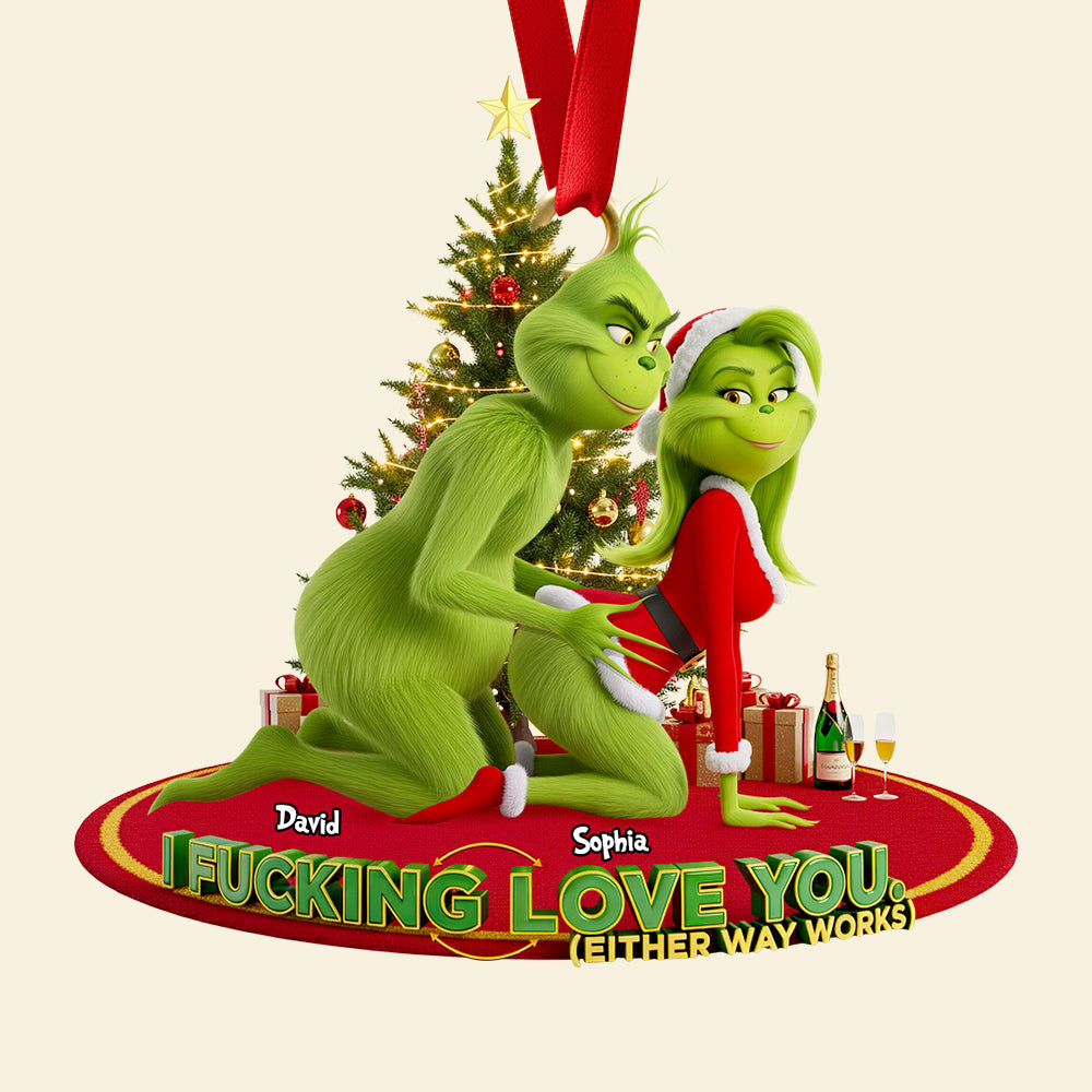 Personalized Gifts For Couple Christmas Ornament 01Ohdt110925 - Image 4