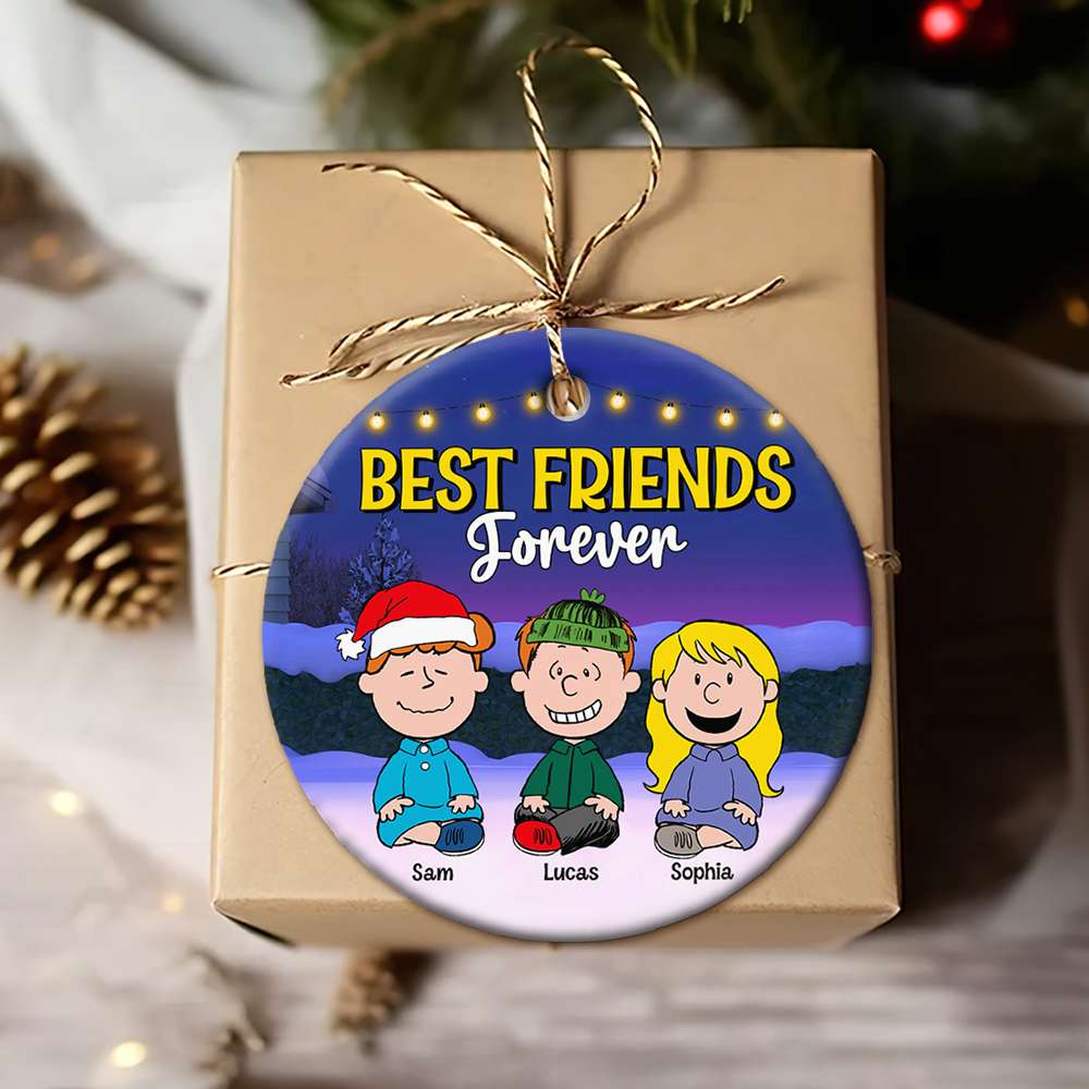 Gift For Friends, Personalized 04Ohtn251023Hh Ornament, Christmas Ornament, Xmas Gifts - Image 3