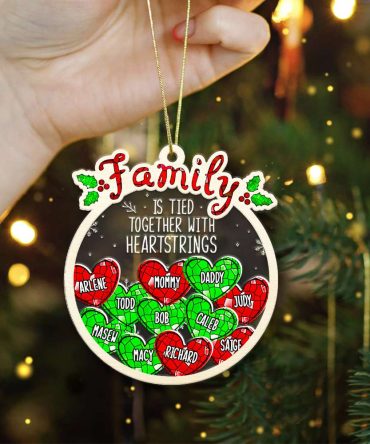 Personalized Gifts For Family Christmas Ornament 05Acdt280924