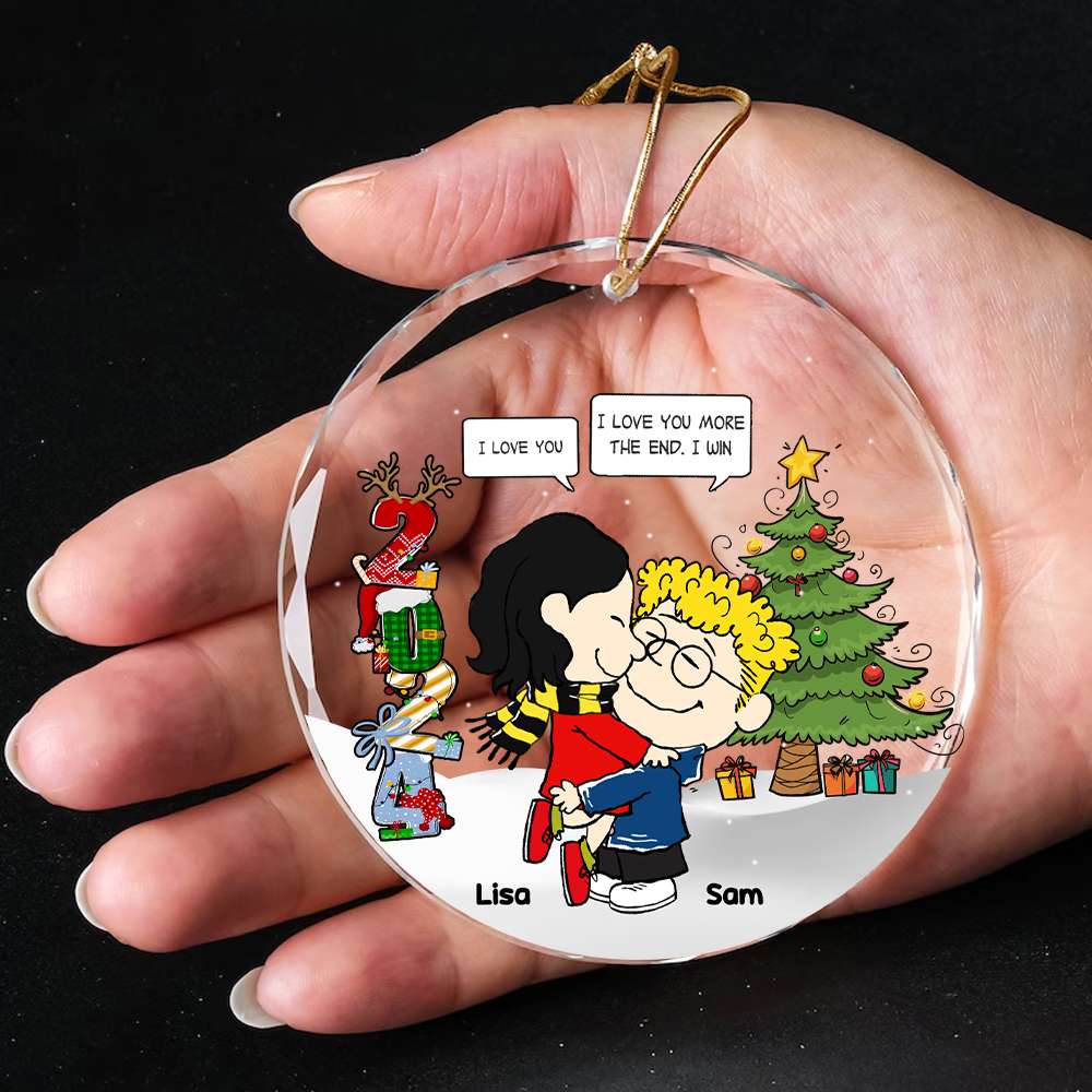 Couple Ornament - Personalized Gifts For Couple - Image 3