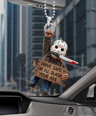 Spooky Characters Funny Gifts For Horror Fans Car Ornament 03Qhtn290825