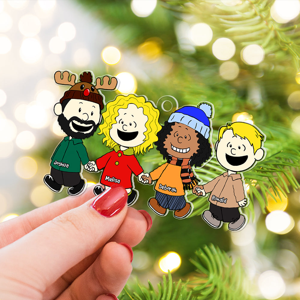 Friends Ornament - Personalized Gifts For Besties Ornament 06Acqn191124Da-New - Image 3