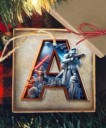 Custom Letter Gifts For Movie Fan Ornament Christmas 03Xqdt171024