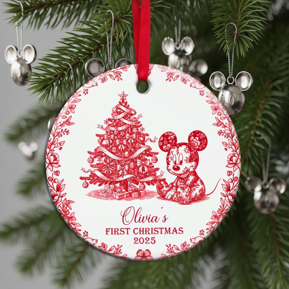 Baby'S First Christmas Ornament - Personalized Gifts For Baby 04Pglu300825