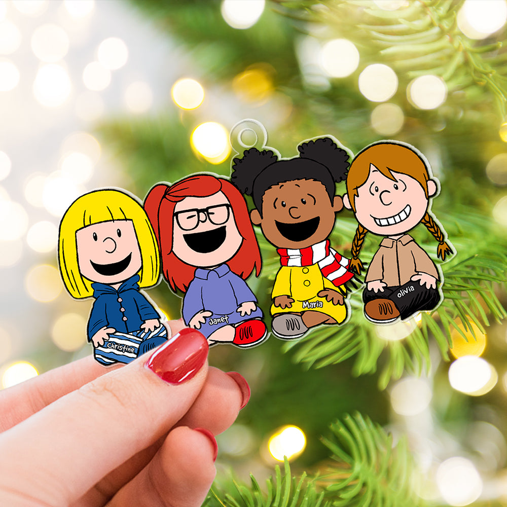Best Friends Ornament 02Acqn191124Hh - Personalized Gifts For Friends - Image 3