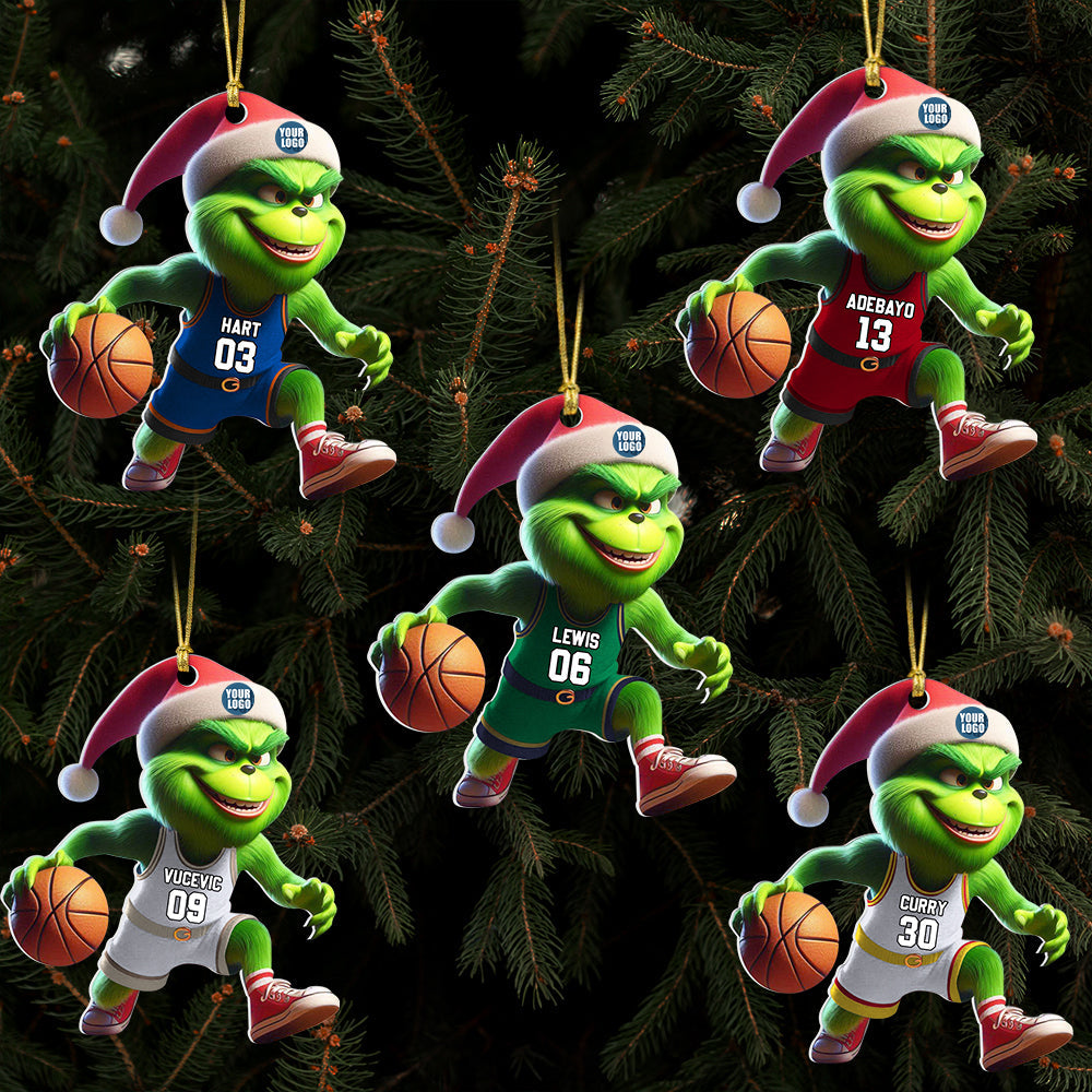 Personalized Gifts For Basketball Lover Ornament Christmas 02Ohdt201124