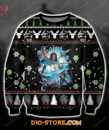Cozy Horror: The Cabin In The Woods Ugly Christmas Sweater - Perfect For Fans!
