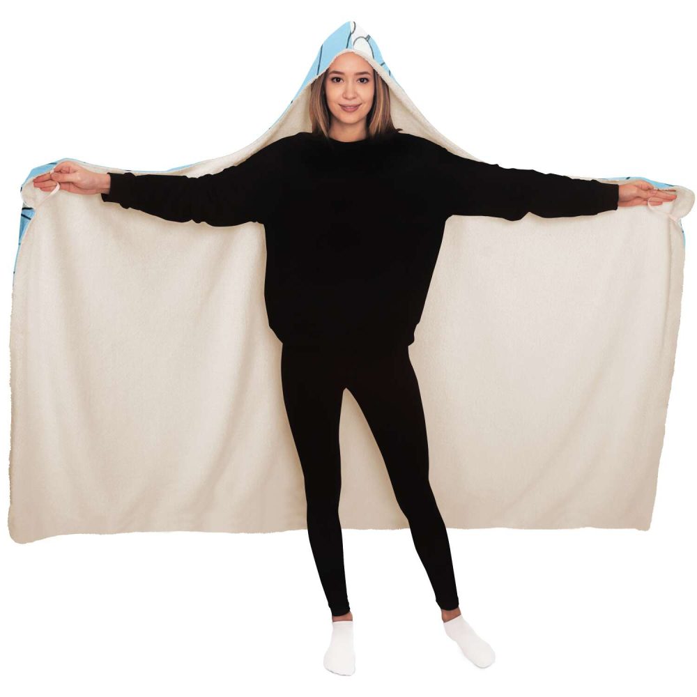 Demon Salyer Sakonji Urokodaki Hooded Blanket - Image 8