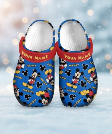 Personalized Mickey Mouse Disney Crocs Clog - Discover Comfort And Style Clog Shoes Unisex Clogs Garden Shoes