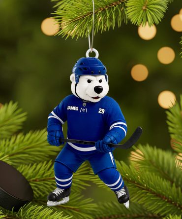Ice Rink Spirit Christmas Ornament Personalized Gifts For Hockey Players 04Hudt050925