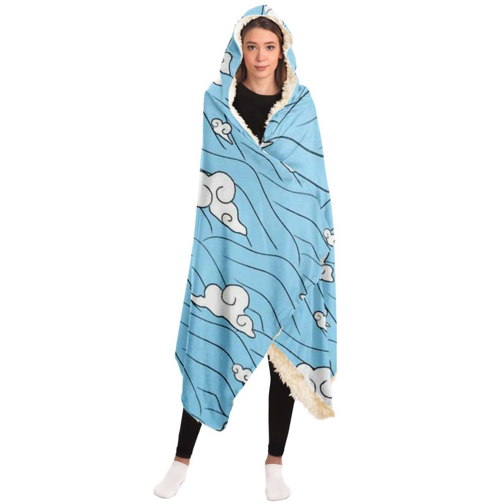 Demon Salyer Sakonji Urokodaki Hooded Blanket - Image 3
