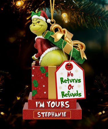 Couple I'M Yours Ornament - Personalized Gifts For Couple 01Hyqn230925