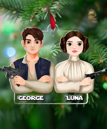 Personalized Gifts For Couple Christmas Ornament 011Qhhu291124Hg