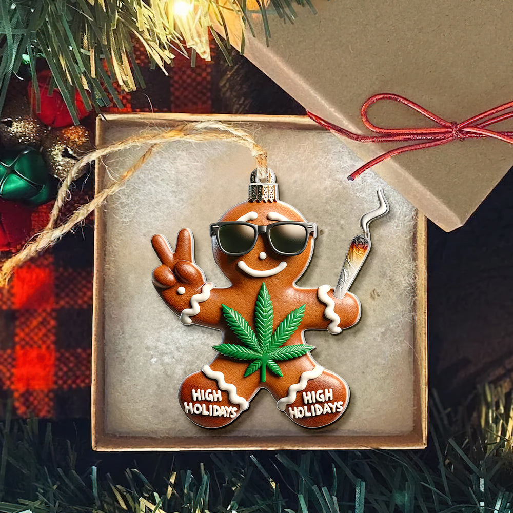 Personalized Gifts For Weed Lovers Ornament 02Toqn251124 - Image 4