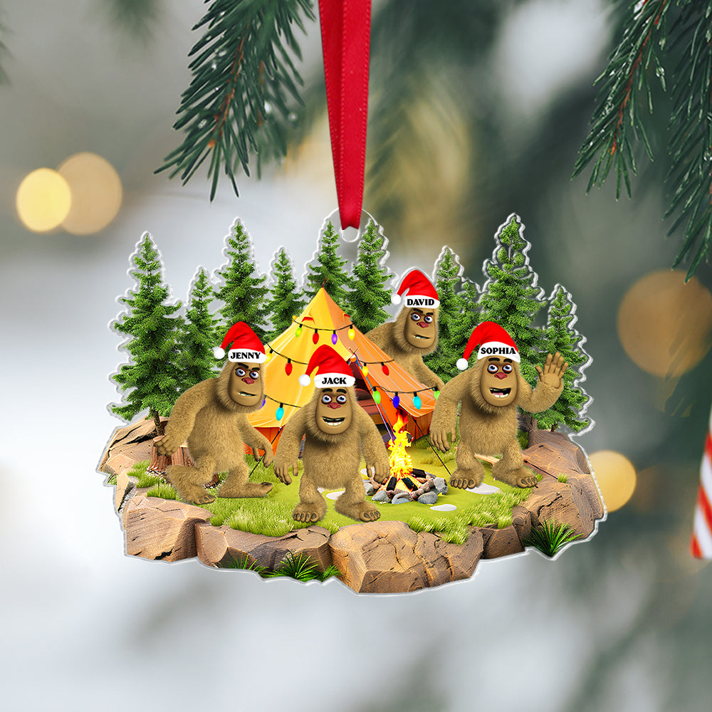 Personalized Gifts For Bigfoot Seeker Christmas Ornament, Neck Of The Woods 03Qhtn160924