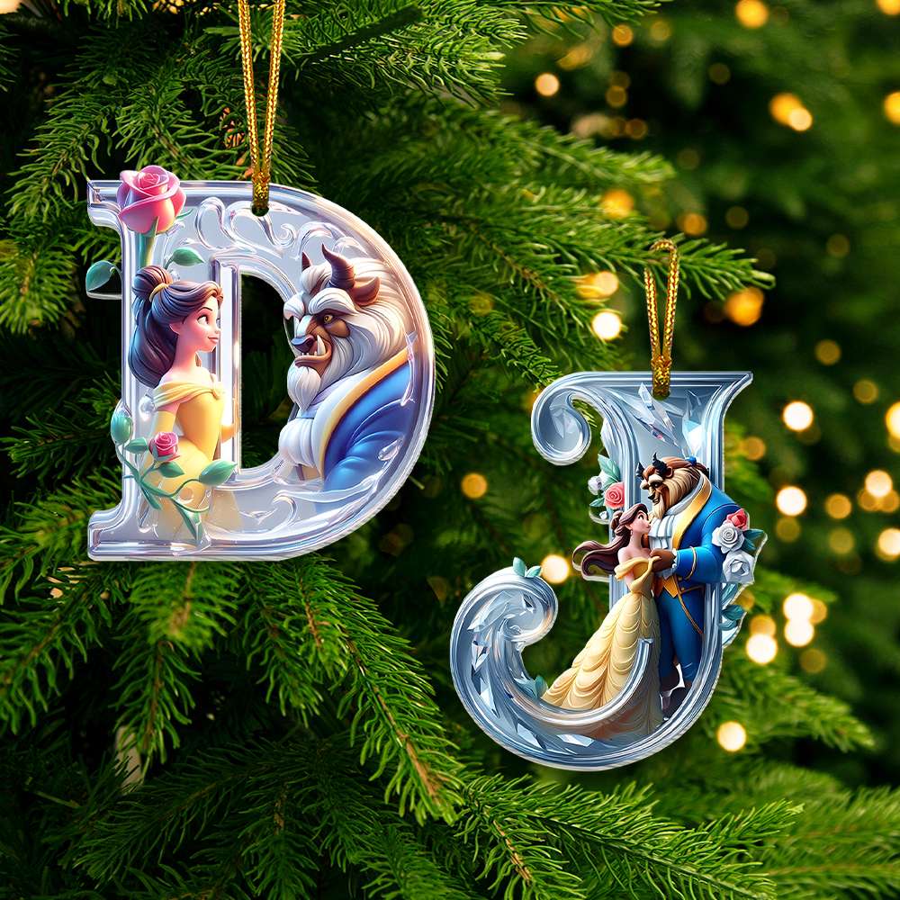 Custom Alphabet Letter Christmas Gifts For Movie Lovers Acrylic Ornament 03Ohmh211024 - Image 3