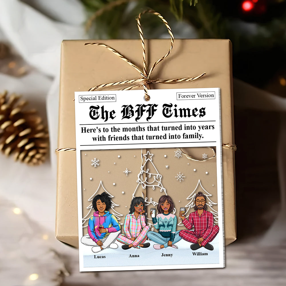 Personalized Gifts For Friends Christmas Ornament 02Katn251124Hh