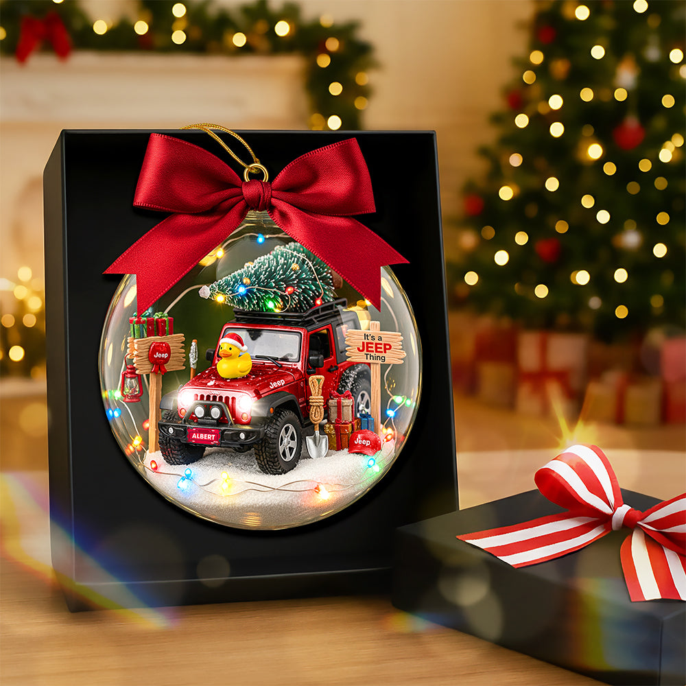 Personalized Gifts For Car Lovers Christmas Ornament 03Hyqn011025 - Image 5