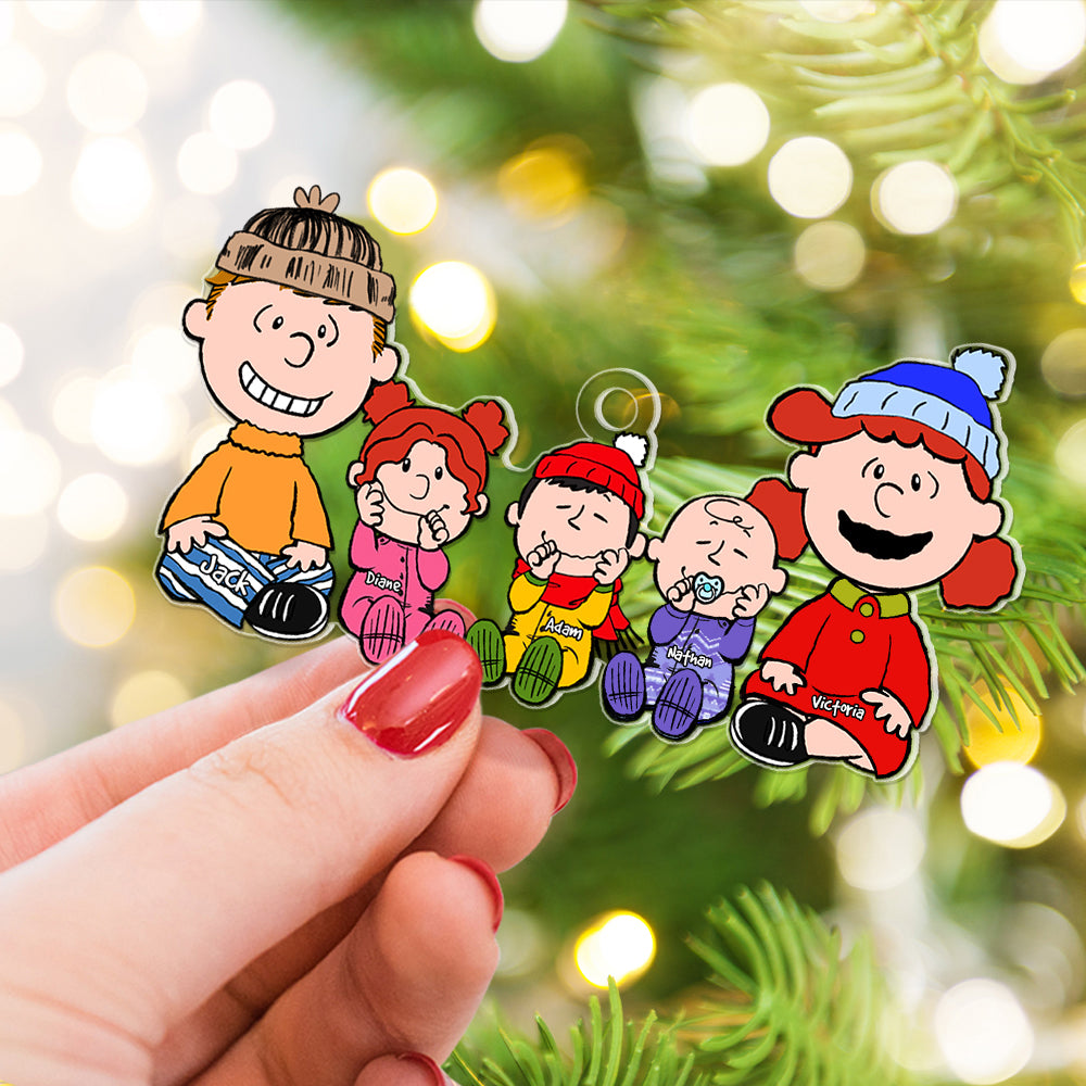 Family Christmas Ornament - Personalized Gifts For Family 05Acqn191124Hh-New - Image 3