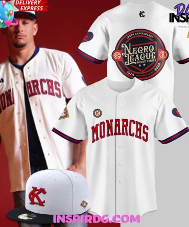 Kansas City Monarchs 100Th Anniversary Negro Leagues World Series Baseball Jersey
