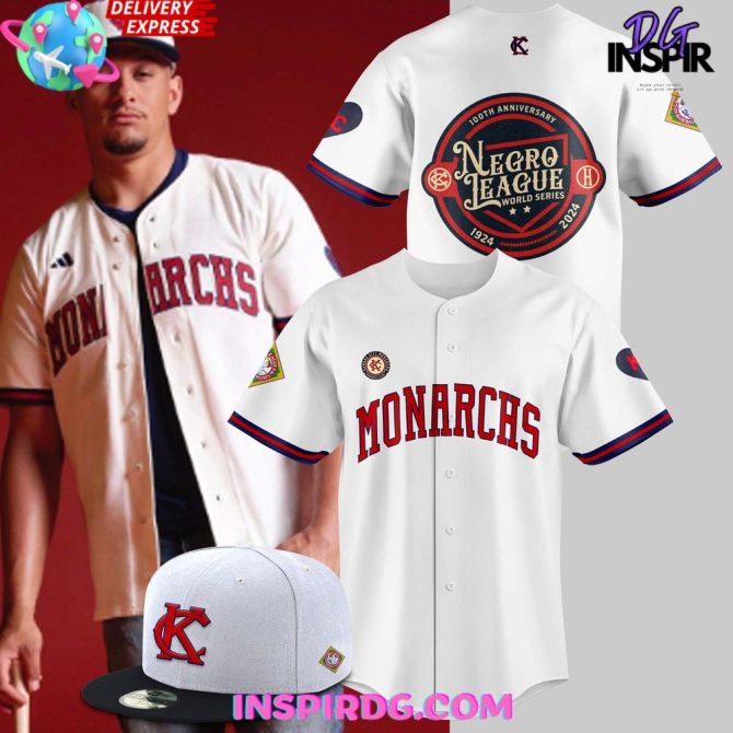 Kansas City Monarchs 100Th Anniversary Negro Leagues World Series Baseball Jersey