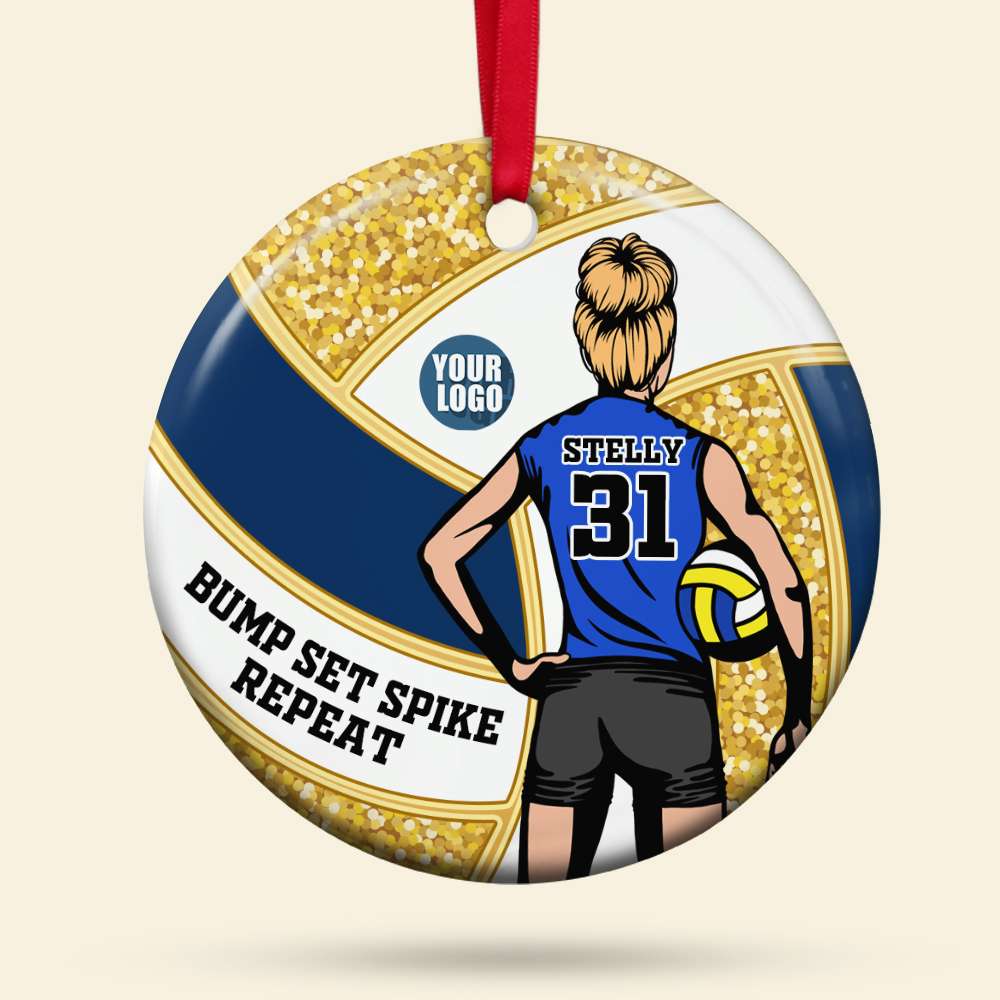 Personalized Gifts For Volleyball Players Ornament 01Hudt291024Tm - Image 6