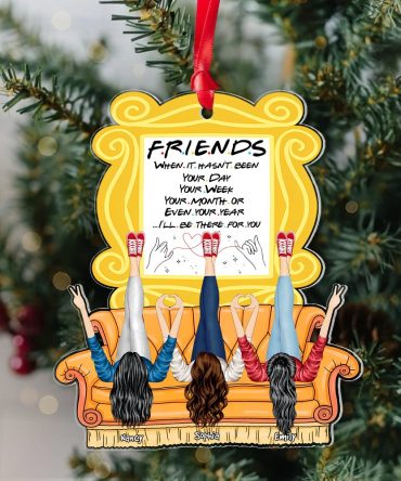 Personalized Gifts For Friends Ornament,  I'Ll Be There For You