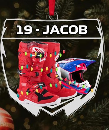 Personalized Gifts For Motocross Lovers Christmas Ornament 01Hupu021124