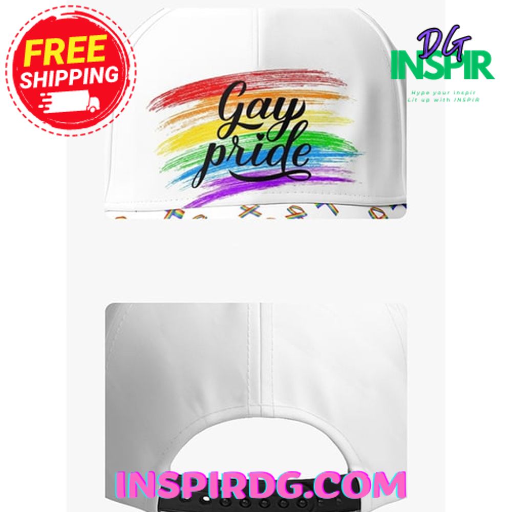 Lgbt Gay Pride Baseball Cap - Image 3
