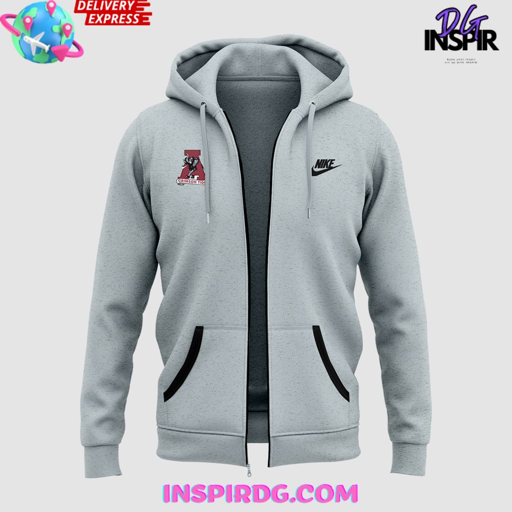 Alabama Crimson Tide Tampa Bowl Special Zip All Over Print Hoodie, 3D Hoodie - Image 2