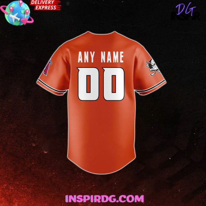 Anaheim Ducks Angels Night Performance Baseball Jersey - Image 3