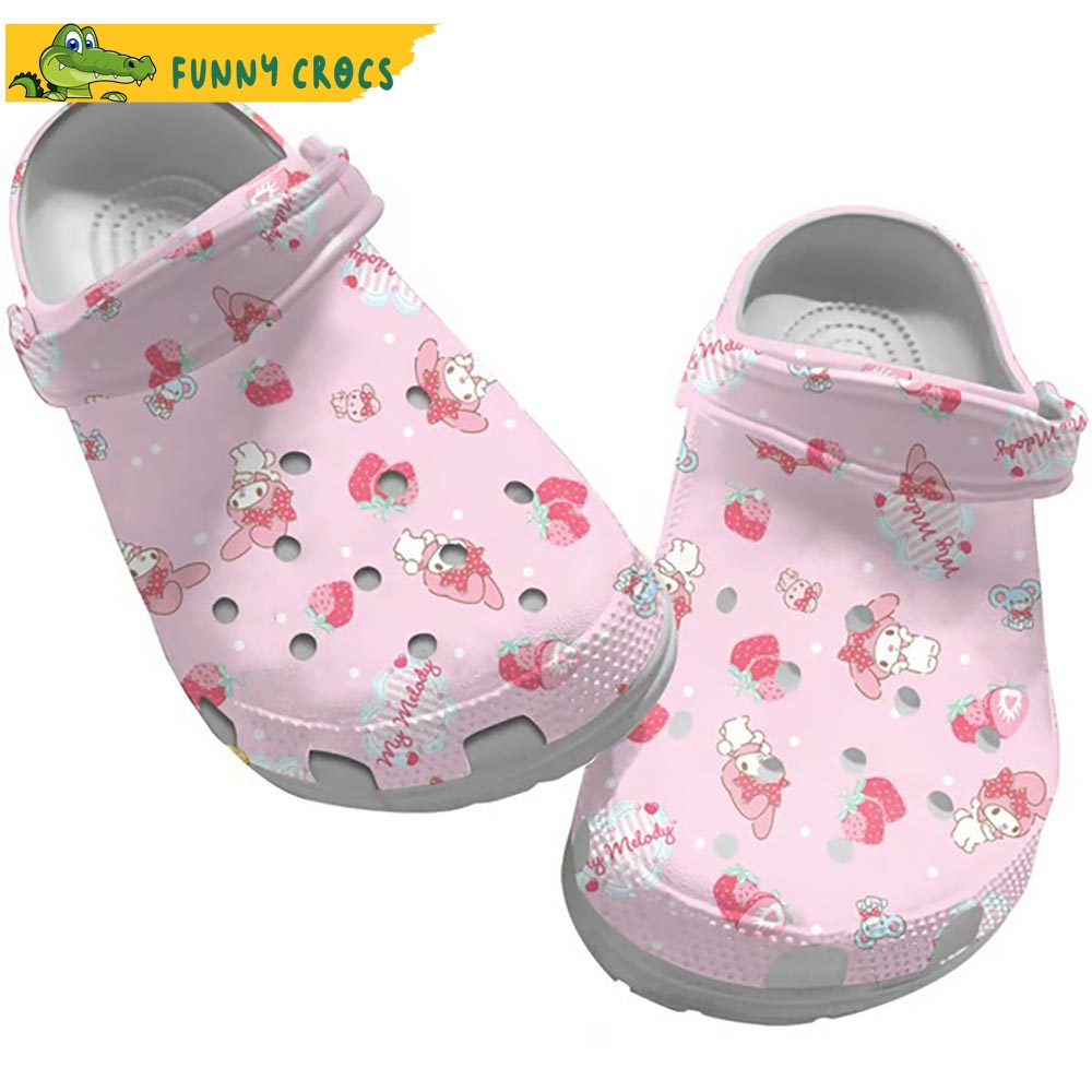 Anime Hello Kitty Pattern Crocs Clog Shoes - Discover Comfort And Style Clog Shoes Unisex Clogs Garden Shoes