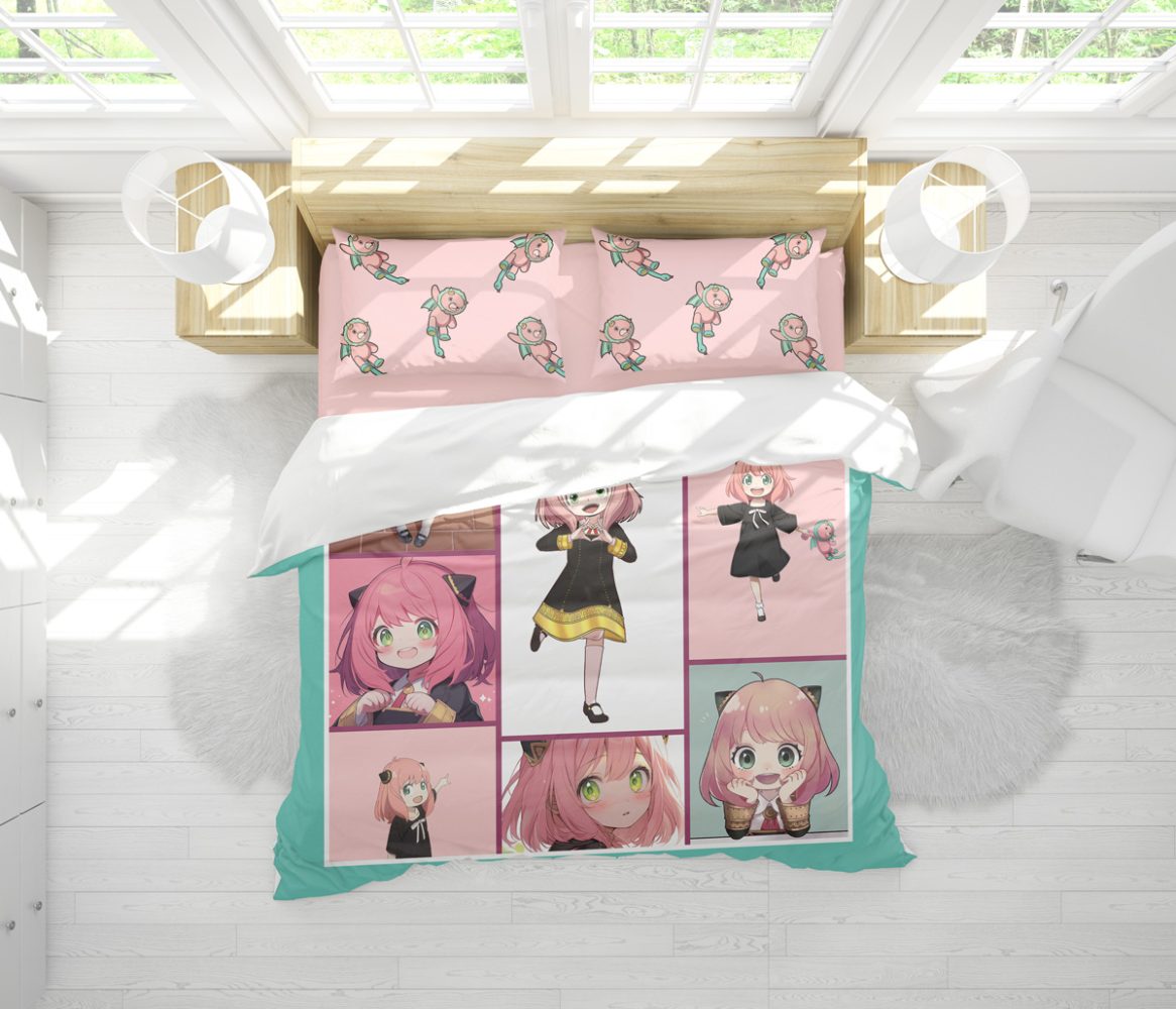 Anya Forger Spy X Family Bedding Set - Image 2