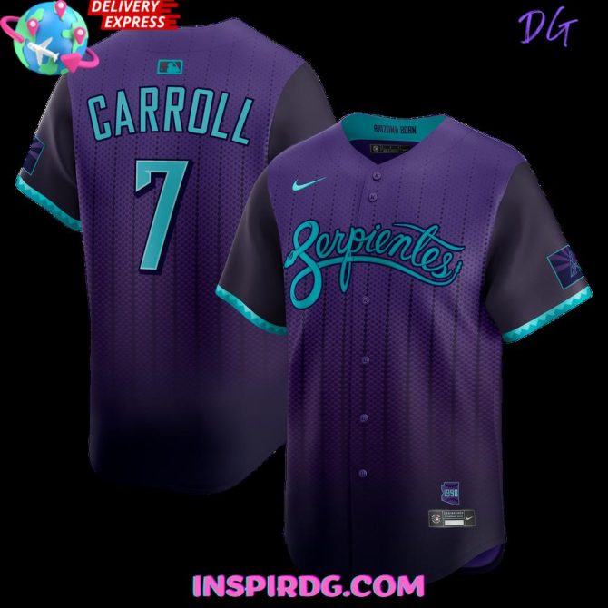 Arizona Diamondbacks 2025 City Connect Limited Baseball Jersey - Image 2