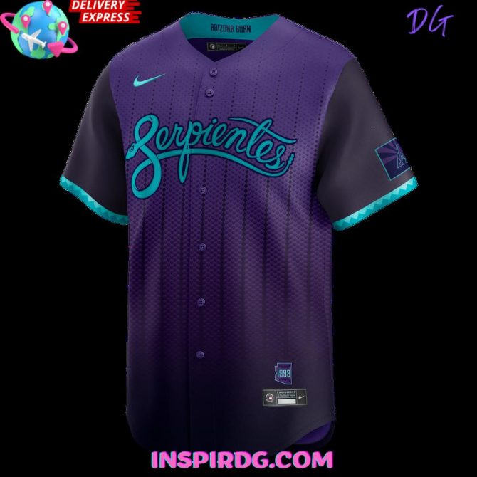 Arizona Diamondbacks 2025 City Connect Limited Baseball Jersey - Image 3