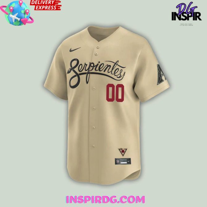 Arizona Diamondbacks Sand City Connect 2024 Baseball Jersey - Image 2