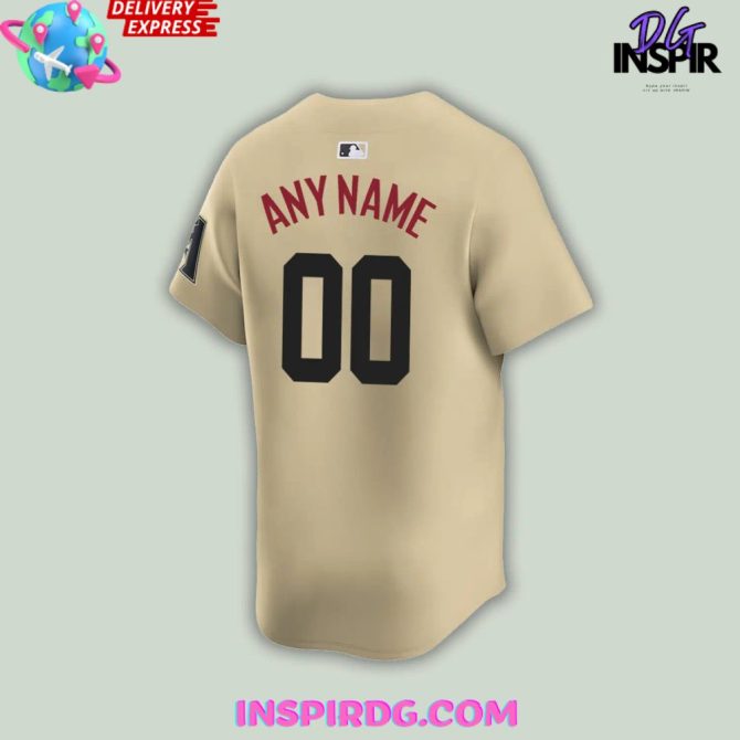 Arizona Diamondbacks Sand City Connect 2024 Baseball Jersey - Image 3