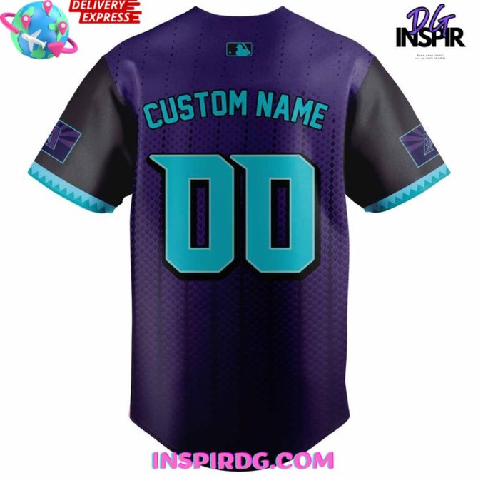 Arizona Diamondbacks Serpientes City Connect 2025 Baseball Jersey - Image 3