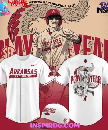 Arkansas Razorbacks Player Of The Year 2025 Special Baseball Jersey