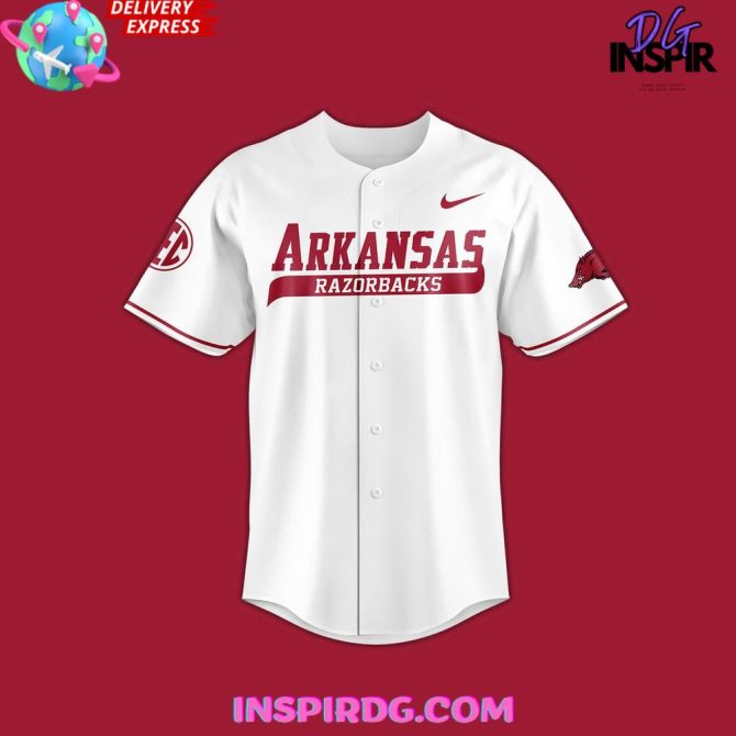 Arkansas Razorbacks Player Of The Year 2025 Special Baseball Jersey - Image 2