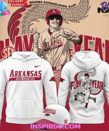 Arkansas Razorbacks Player Of The Year 2025 Special All Over Print Hoodie