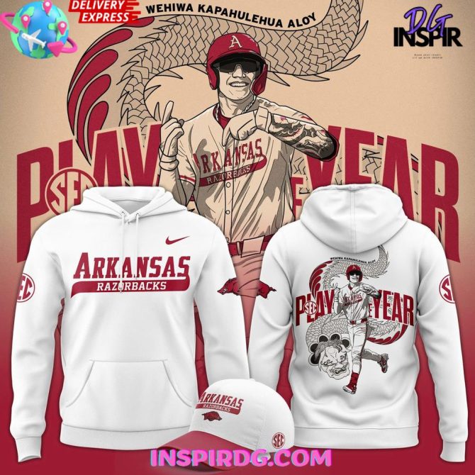 Arkansas Razorbacks Player Of The Year 2025 Special All Over Print Hoodie