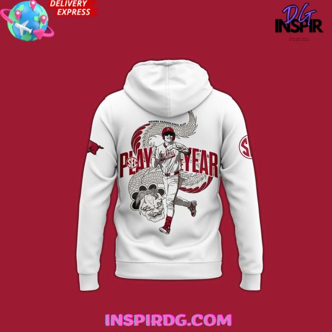 Arkansas Razorbacks Player Of The Year 2025 Special All Over Print Hoodie - Image 3